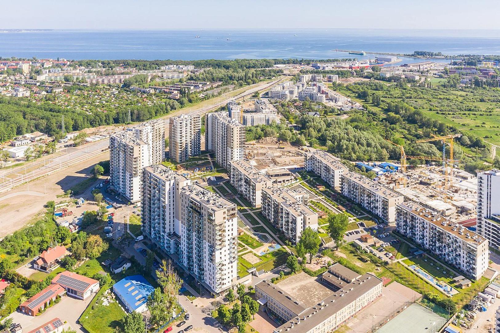 Glow Apartments, Apartamenty Nowa Letnica 그단스크 외부 사진