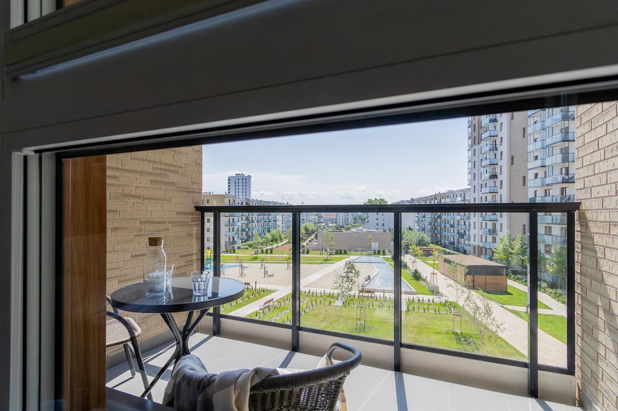 Glow Apartments, Apartamenty Nowa Letnica 그단스크 외부 사진